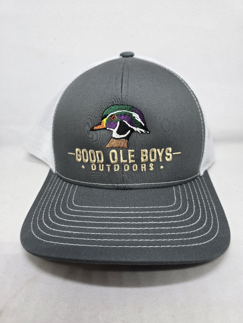 🦆🌲 Good Ole Boys Outdoors Wood Duck Trucker Hat | Snapback | Hunting | Duck